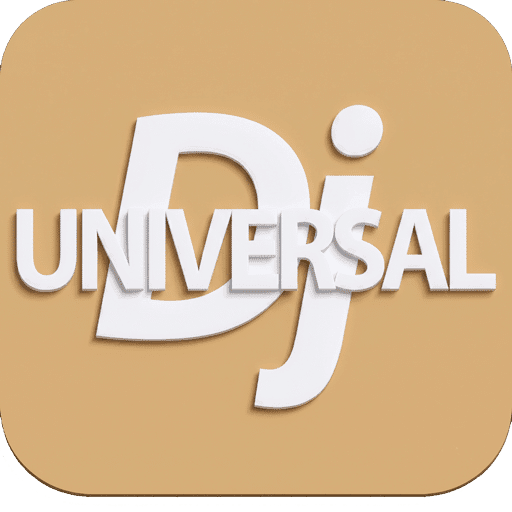 UniversalDJ, Anniversaire, Mariage, soirée entreprise.. Logo